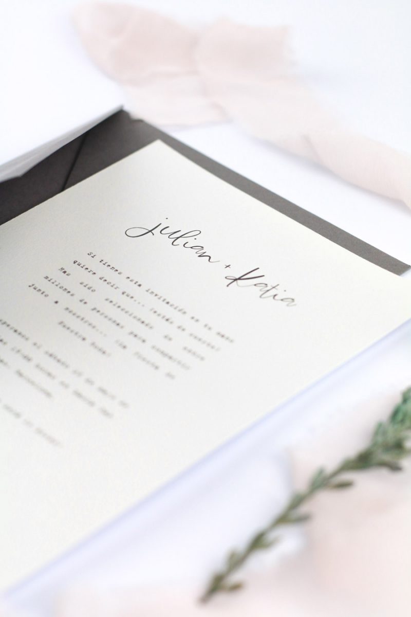 invitación de boda "allegra" combinación 4