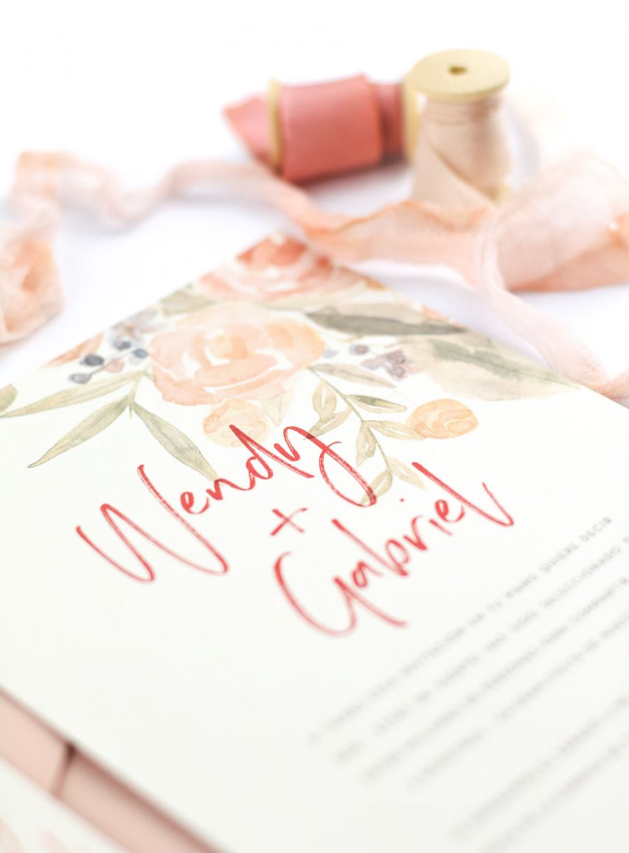 invitación de boda "carlotta" combinación 3