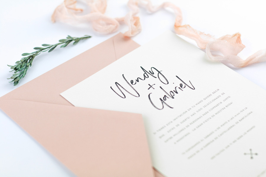 invitación de boda "carlotta" combinación 4