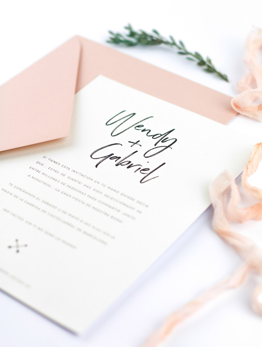 invitación de boda "carlotta" combinación 4