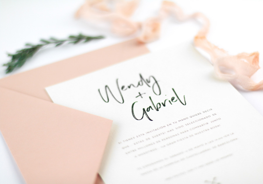 invitación de boda "carlotta" combinación 4