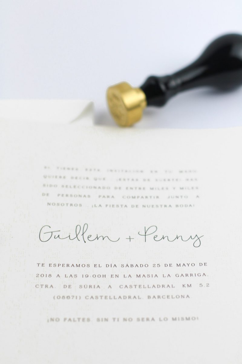 invitación de boda "fiorella" combinación 4