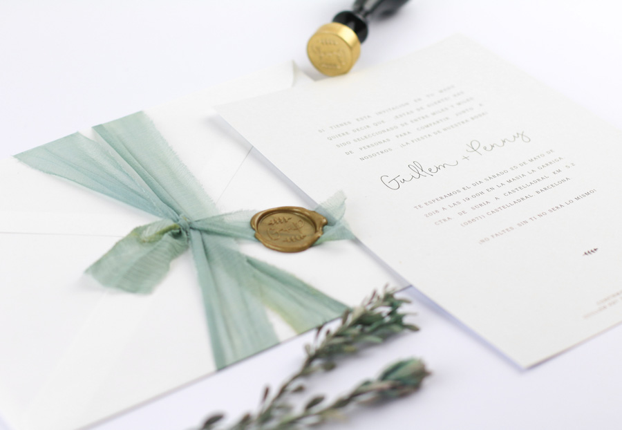 invitación de boda "fiorella" combinación 4