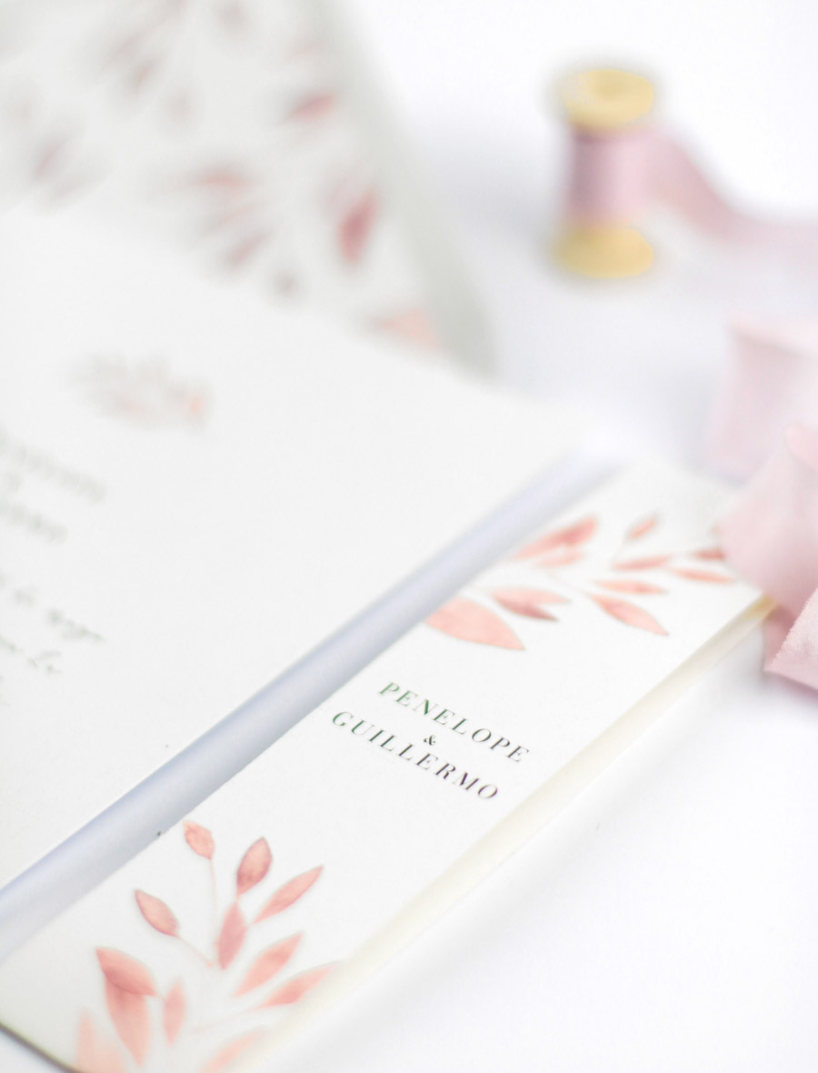 invitación de boda "isabella" combinación 1