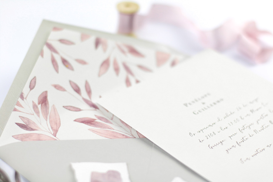 invitación de boda "isabella" combinación 2