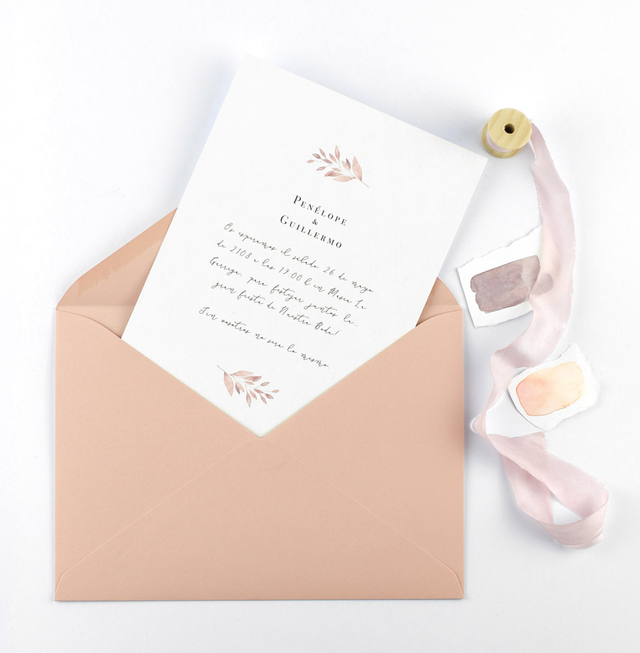 invitación de boda "isabella" combinación 3