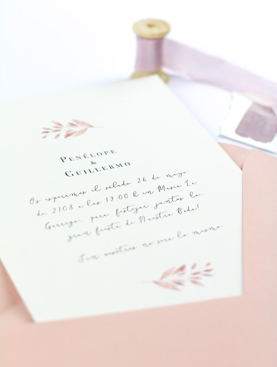 invitación de boda "isabella" combinación 3