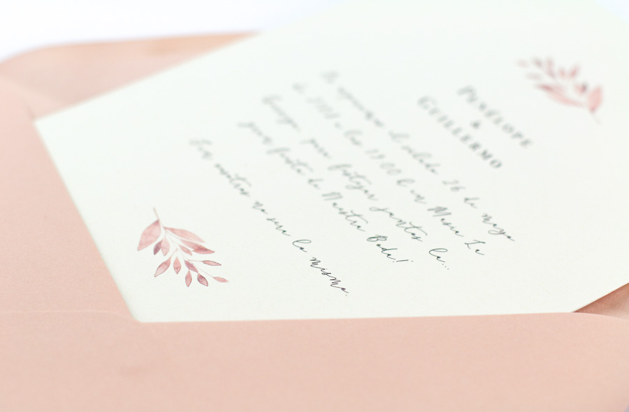 invitación de boda "isabella" combinación 3