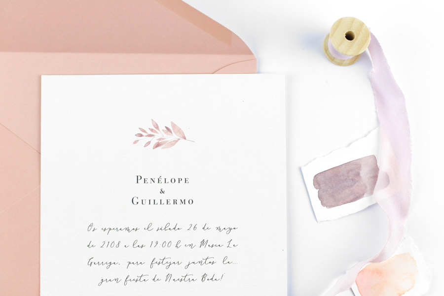 invitación de boda "isabella" combinación 3