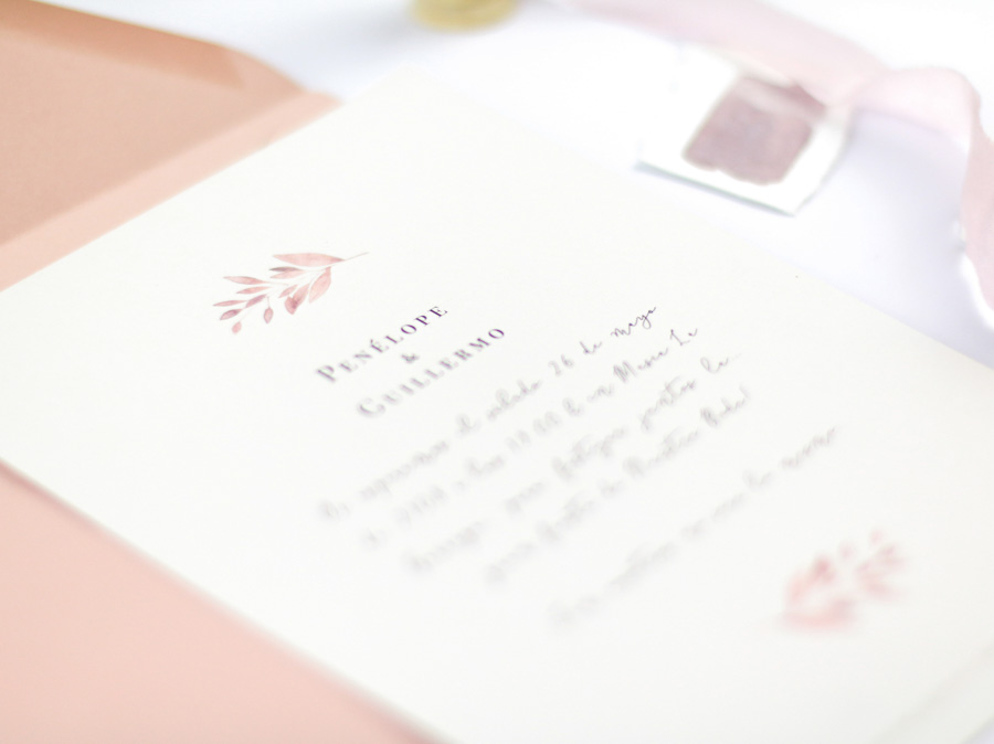 invitación de boda "isabella" combinación 3