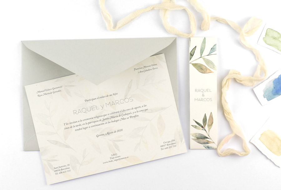 invitación de boda "julietta" combinación 3