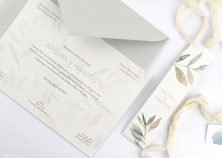 invitación de boda "julietta" combinación 3