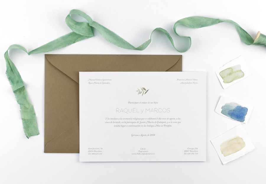 invitación de boda "julietta" combinación 3