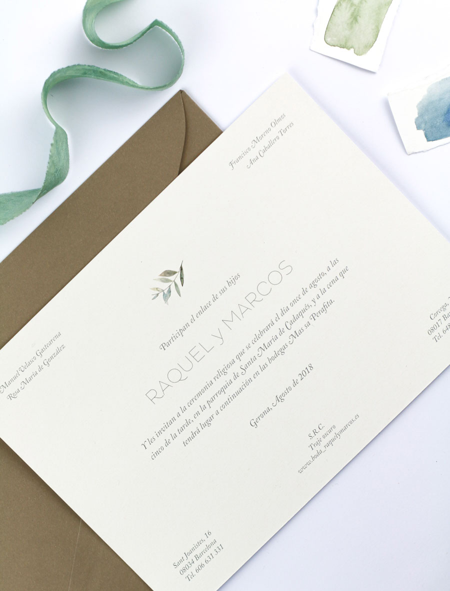 invitación de boda "julietta" combinación 3