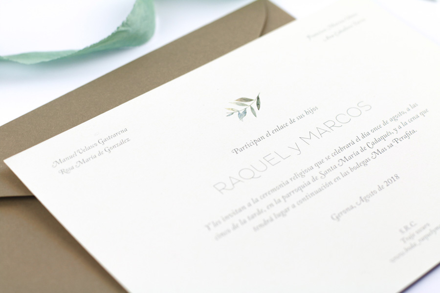 invitación de boda "julietta" combinación 3