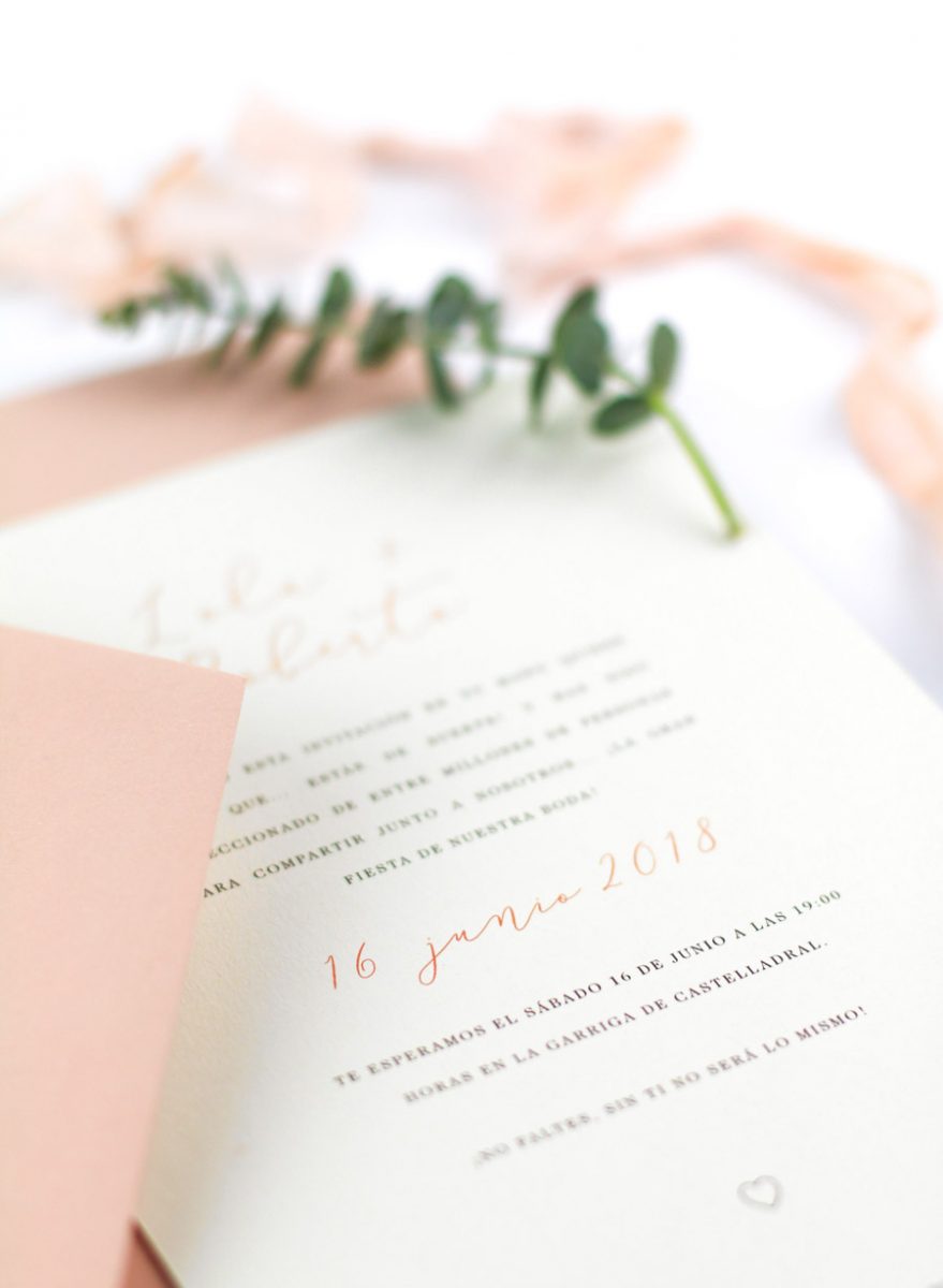 invitación de boda "valentina" combinación 4
