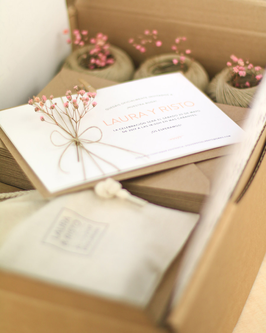 invitación de boda "melissa"